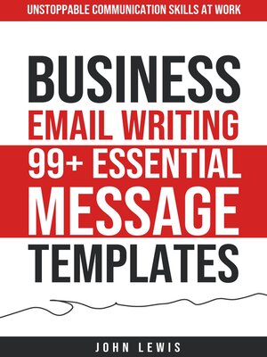 cover image of Business Email Writing